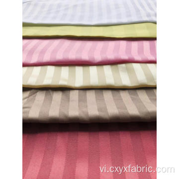 vải polyester sọc dobby jacquard trong các màu sắc khác nhau